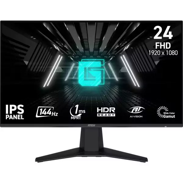 Ecran PC Gamer - MSI - 23.8 - FHD - 144Hz - Dalle IPS - 1ms - G242L E14
