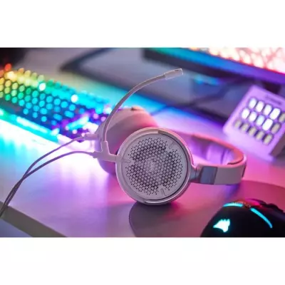 Casque filaire ouvert gaming et streaming - CORSAIR VIRTUOSO PRO - Blanc
