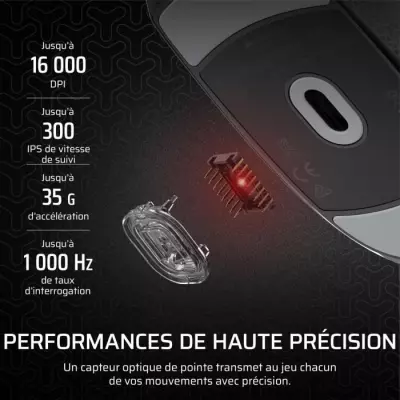 Souris Gaming Filaire CORSAIR M55 - 16 000 DPI - Ergonomique