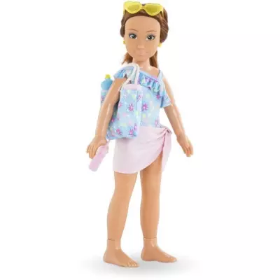 Coffret Zoé à la plage - Poupée mannequin 28 cm