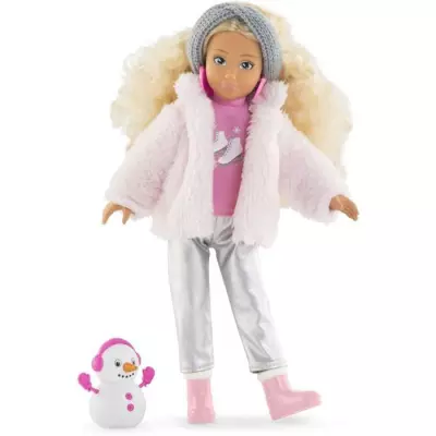 Poupée mannequin COROLLE - Valentine à la Montagne - Parfaite pour les enfants de 4 ans