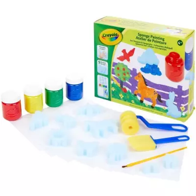Kit de Peinture Créatif Crayola - Pour Dessiner et Peindre dès 4 ans