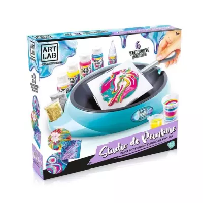 Canal Toys - Art Lab - Studio de Peinture effets pouring pour enfants de 6 ans