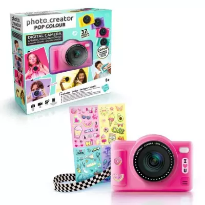 Canal Toys - Photo Creator Rose Avec Carte SD 8Go - CLK 042