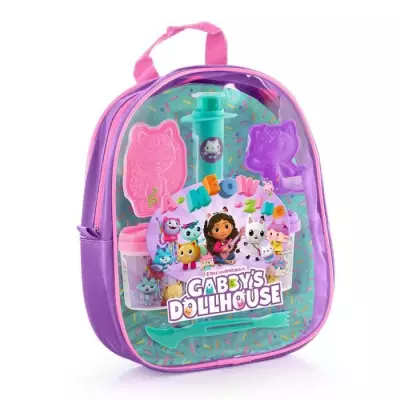 Sac à dos de pâte à modeler magique Gabby - GAB 002 | Dimensions: 24x24x10 cm