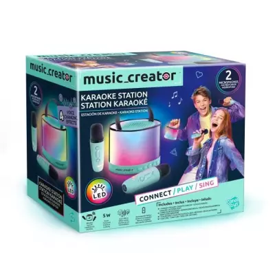 Canal Toys - Music Creator: Mini Station Karaoké - Enceinte Lumineuse
