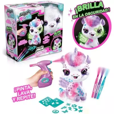Personnalise ta propre Licorne en Peluche avec ce Kit Airbrush!