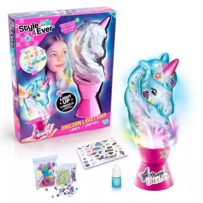 Canal Toys - Style For Ever - Lava Lampe Licorne - OFG 297 - Jeu de coloriage