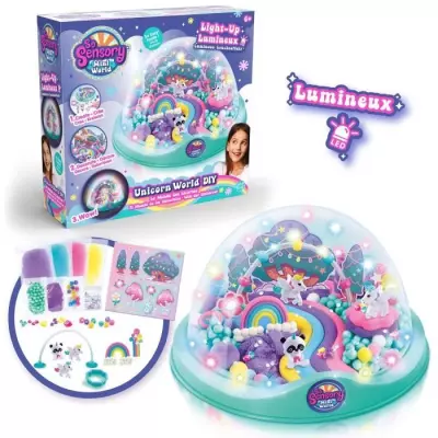 Canal Toys - So Sensory Mini World Licornes DIY - SEN 002 - Jeu de pâte à modeler