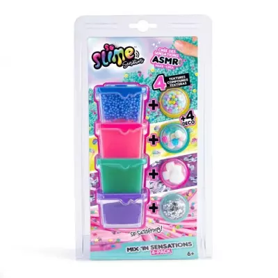 Canal Toys - So Slime DIY - Mix'in Sensations 4-pack - Loisirs Créatifs