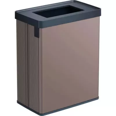 Poubelle de tri - VERTO CURVER 54L Rose perle