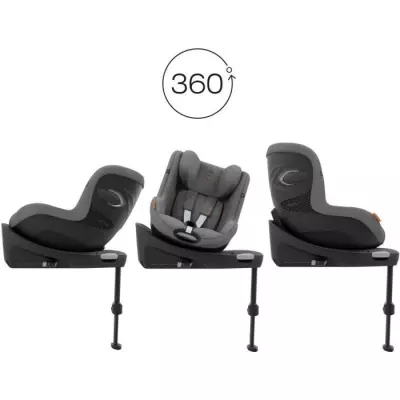 Siège Auto Sirona G i-Size - Lava Grey - CYBEX - Compact et Sécurisé