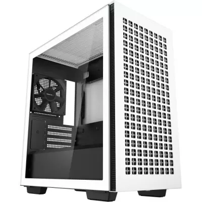 Boitier PC DEEPCOOL CH370 (Blanc) - Mini tour Micro-ATX
