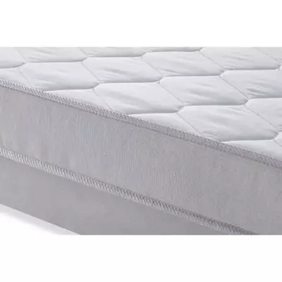 Ensemble Matelas 140x190 cm + Sommier - Confort Ferme - DEKO DREAM Airflex