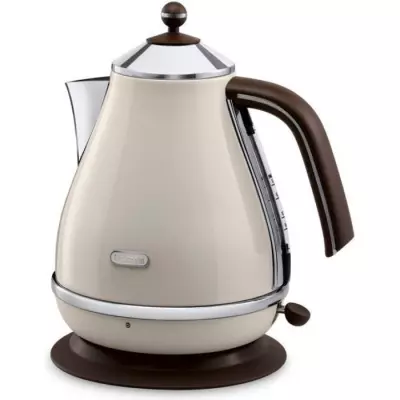Bouilloire électrique Icona Vintage - DELONGHI - KBOV 2001.BG - 1.7 L - Design rétro