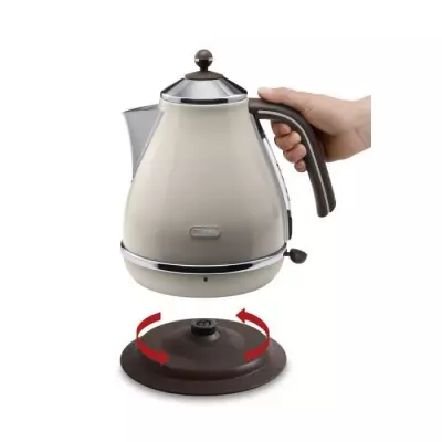 Bouilloire électrique Icona Vintage - DELONGHI - KBOV 2001.BG - 1.7 L - Design rétro