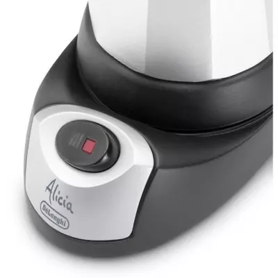 Cafetière électrique DELONGHI EMKM6B Alicia Plus - Blanc - 6 tasses