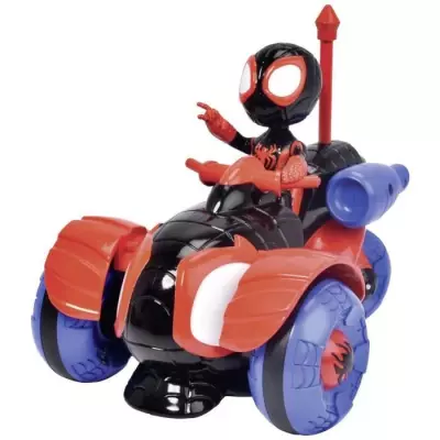 Marvel - Voiture Télécommandée avec Figurine - 17cm - Pour les 3 ans et plus