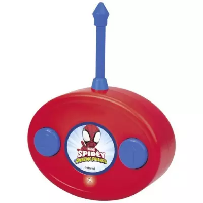 Voiture radiocommandée Spidey - 17cm - Avec figurine - Fun garanti!