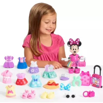 Coffret poupée Minnie Mouse Fashion 25 pièces - Jouet de mode 