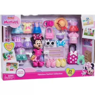 Coffret poupée Minnie Mouse Fashion 25 pièces - Jouet de mode 