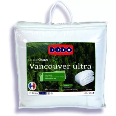 Couette chaude VANCOUVER DODO - 140x200 cm - Ultra Cosy
