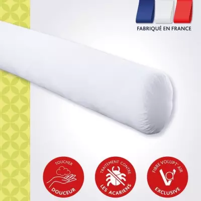 Traversin VANCOUVER 90 cm - Anti-acariens - Polyester - DODO