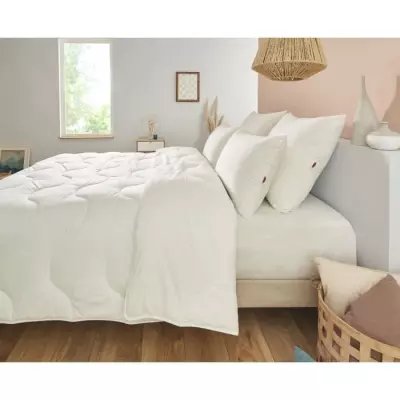 Couette 140x200 cm DODO CHAMPS DE LIN - Chaude et Douce 
