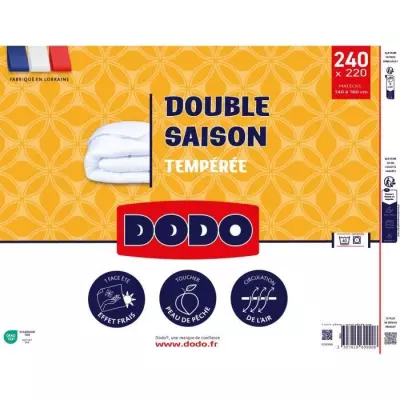 Couette double saisons - 220 x 240 cm - Volupt'air