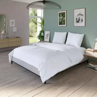 Housse de couette DODO 260x240 cm - Blanc antibactérien