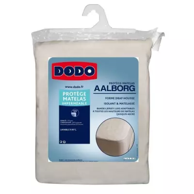Protégez votre matelas avec style - DODO Protege matelas Aalborg 180x200 cm