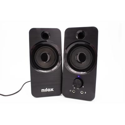 Nilox CASSE ACUSTICHE PC 6W 1-voie Noir Avec fil 3 W