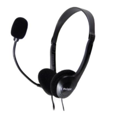 Nilox NXAU0000002 casque Avec fil Arceau Bureau Centre d'appels USB Type-A Noir