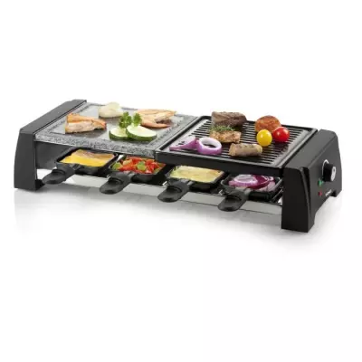 Raclette-Grill Pierre à cuire DOMO - 8 personnes | Appareil à Raclette