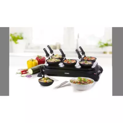 Ensemble gourmet DOMO pour 6 personnes - 1000W