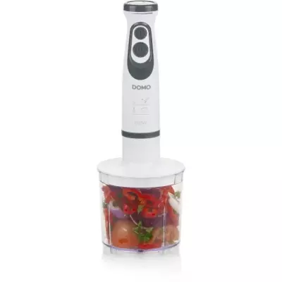 Ensemble Mixeur DOMO DO1089M 600W - Vitesse Variable + Turbo