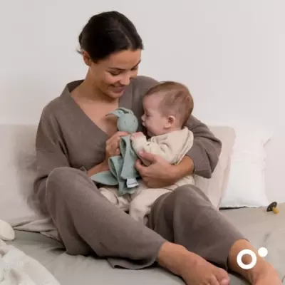 Doudou Bébé You&Me: Réversible et Réconfortant, Vert