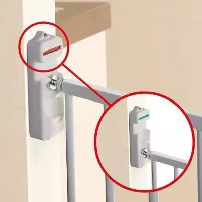 Barrière de sécurité BROADWAY Gro Gate - Blanche - L 76/134,5 x H 76 cm
