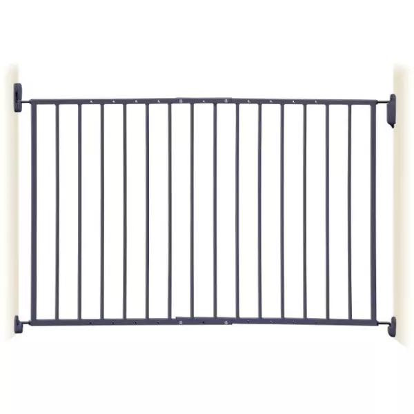 DREAMBABY Barriere de sécurité ARIZONA EXTENDA - A visser - L 68/112 cm - S'ouvre dans les deux sens - Grise