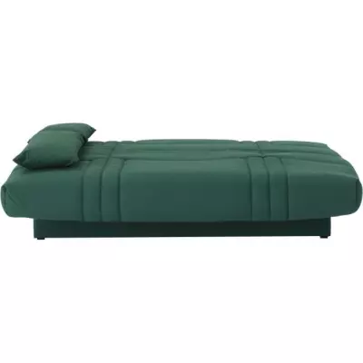 Banquette clic clac 3 places vert forêt - Style contemporain