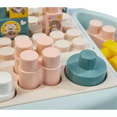 Table d'éveil ECOIFFIER - 7917: Jeu de construction stimulant