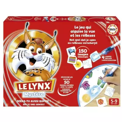 Jeu d'images Educa Lynx Mystère 150 Images - Jeu de plateau