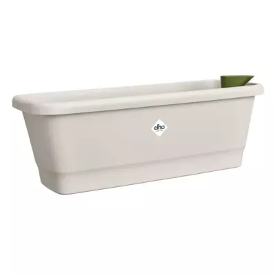 Pot de fleur Elho Noa Balconniere M - Gris - 100% recyclé