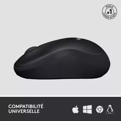Souris - Sans Fil - Logitech - M220 Silent - Noir - Silencieuse Souris - Sans Fil - Logitech - M220 Silent - Noir - Silencieuse