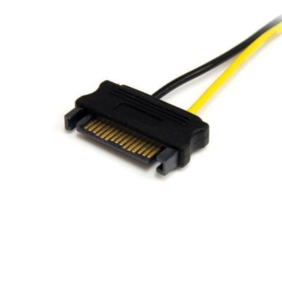 StarTech.com Câble adaptateur d'alimentation SATA vers carte vidéo PCI Express 8 broches de 15 cm