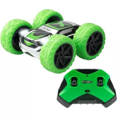 Voiture télécommandée 360 Cross Jaune a Batterie - Exost, Fun et Maniable
