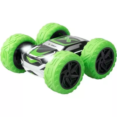 Voiture télécommandée 360 Cross Jaune a Batterie - Exost, Fun et Maniable