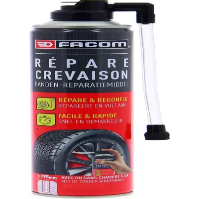 Répare crevaison FACOM - Sans chambre à air - 400 ml