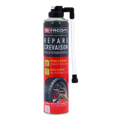 Répare crevaison FACOM - Sans chambre à air - 400 ml
