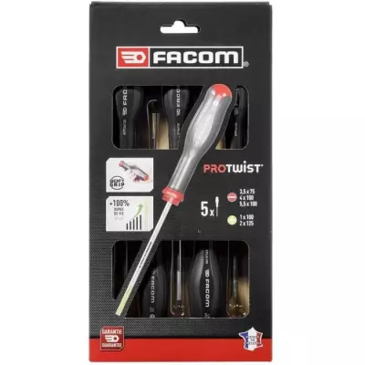 Coffret Tournevis Protwist FACOM - Fabriqué en France